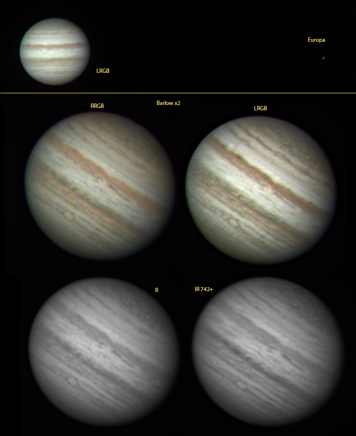 Jupiter depuis St Jurs, CN212 Basler 1300