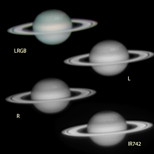 Saturne, Basler 640 + CN212